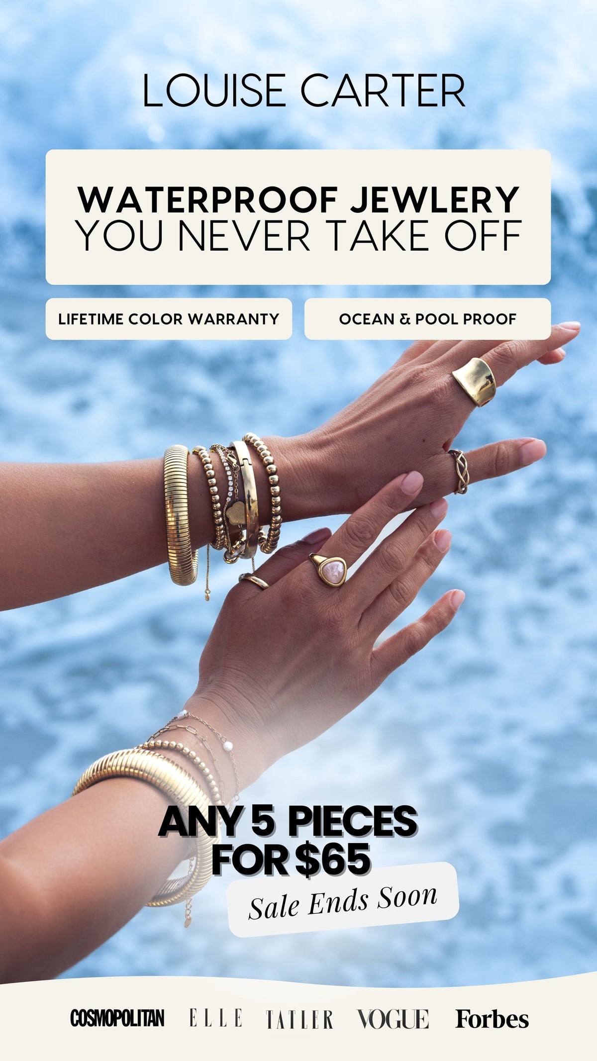 5 for $65 Impermeabile Jewelry Set