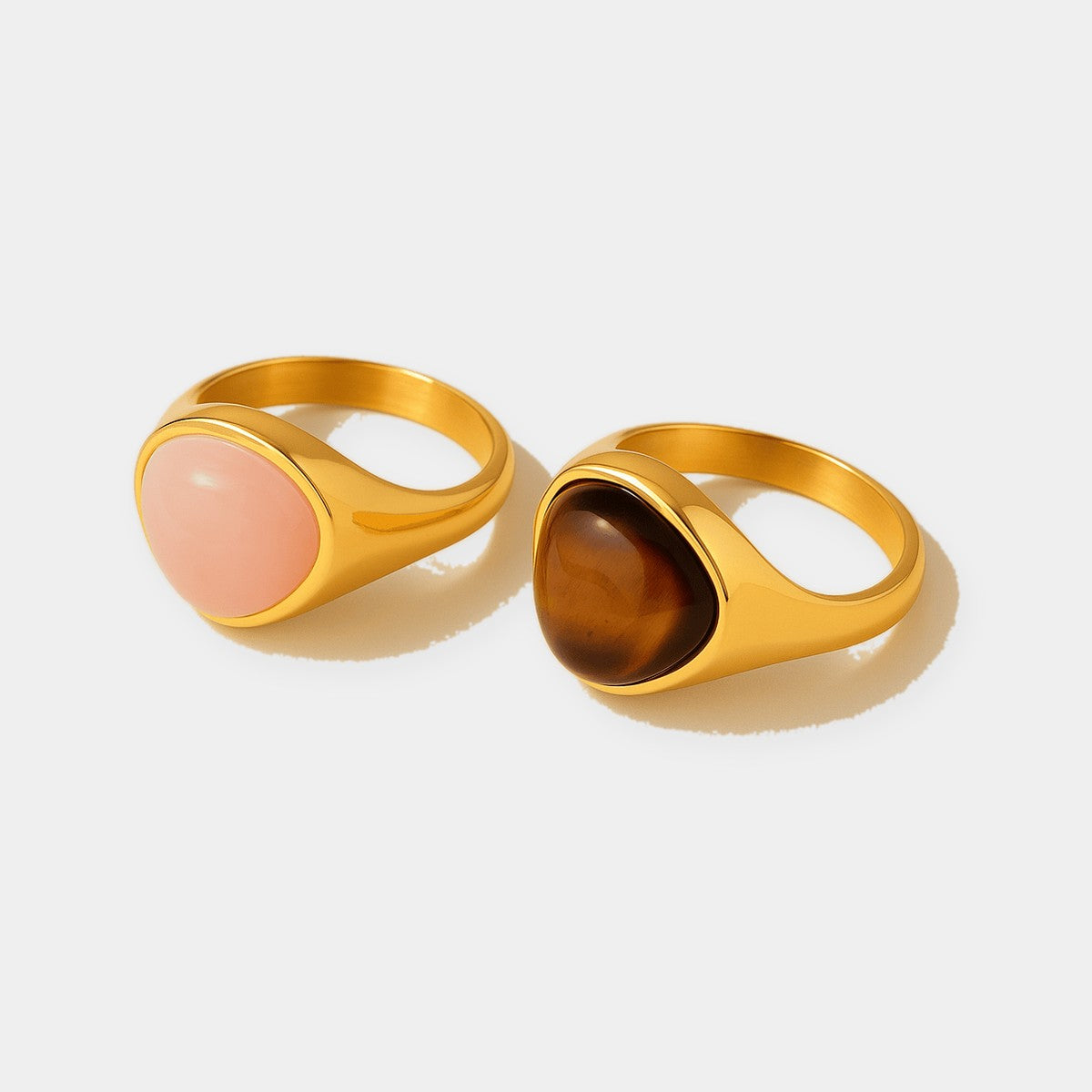 Anello vistoso Alaula con gemma