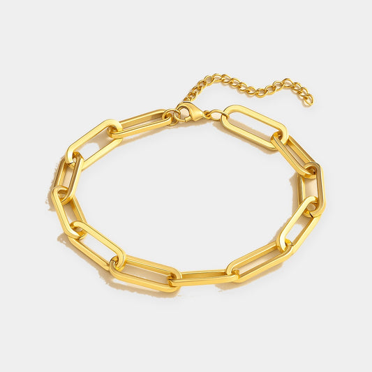 Tulum Chunky Paperclip Bracciale