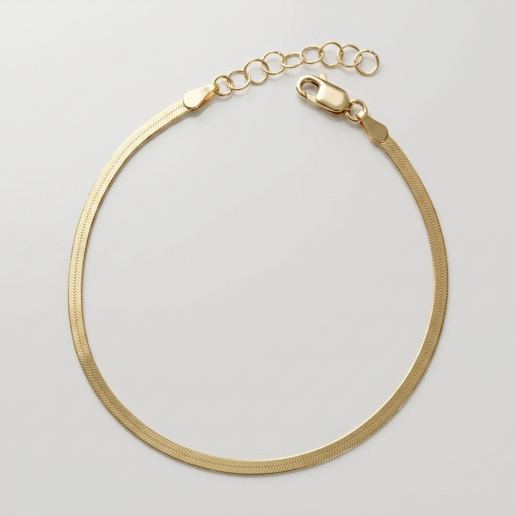 Angelica® Stainless Steel Spina di pesce Bracciale (Set)