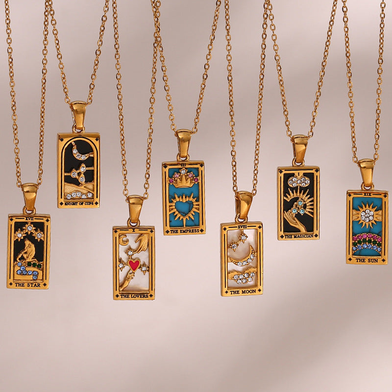 Collana Fortuna dorata (Set)