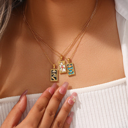 Collana Fortuna dorata (Set)