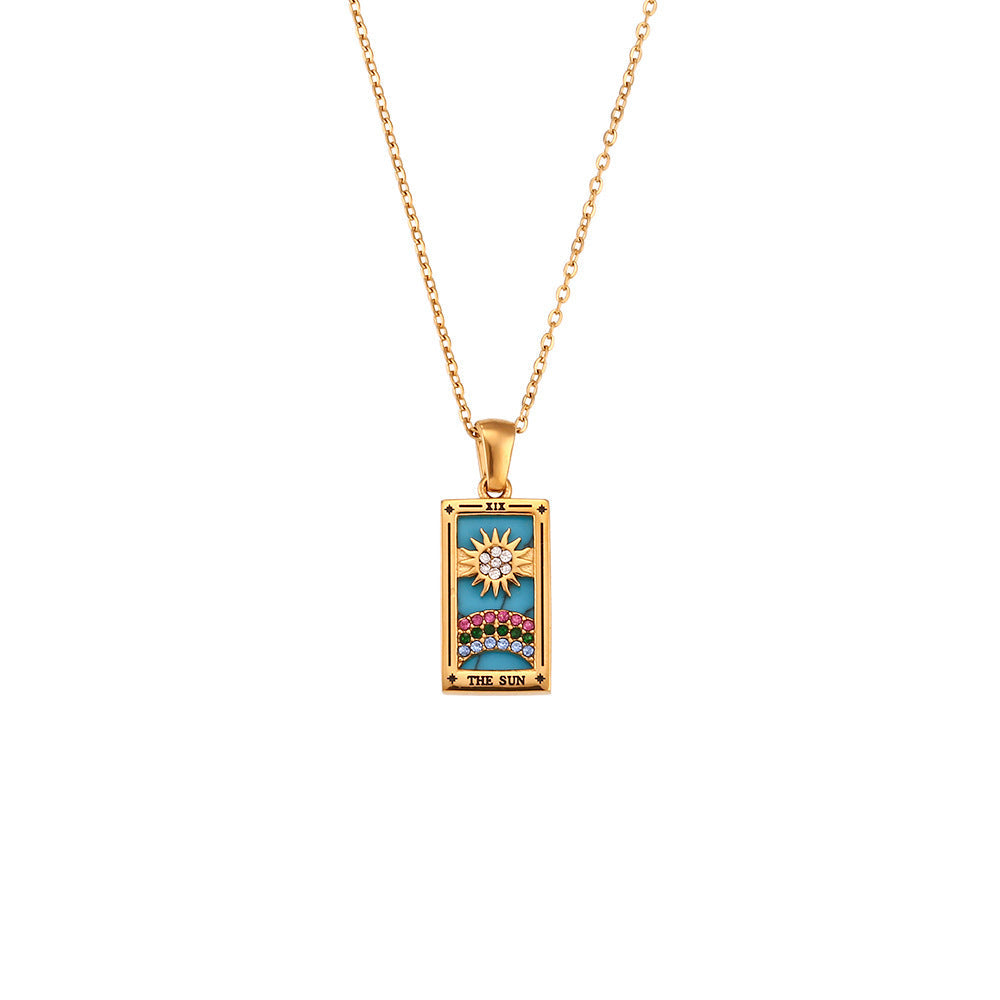Collana Fortuna dorata (Set)