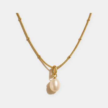 Collana Isola con ciondolo di perla