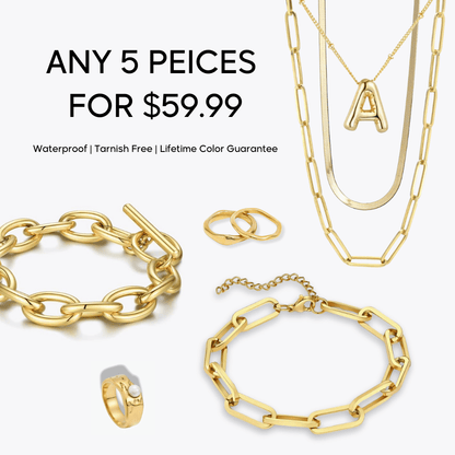 Any 5 Piece Impermeabile Jewelry Set