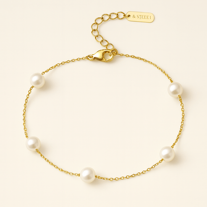 Cavigliera Cali con perla (Set)