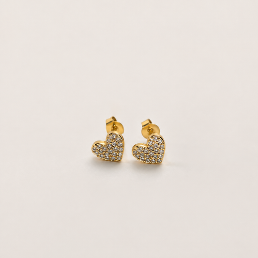 Capri Cuore Studs