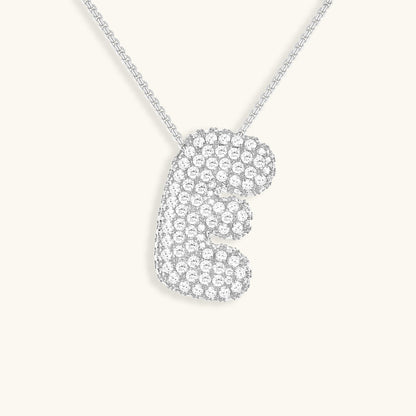 Collana Hailey con iniziale a palloncino