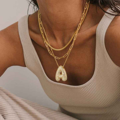 Hailey Bubble Iniziale Collana (Set)