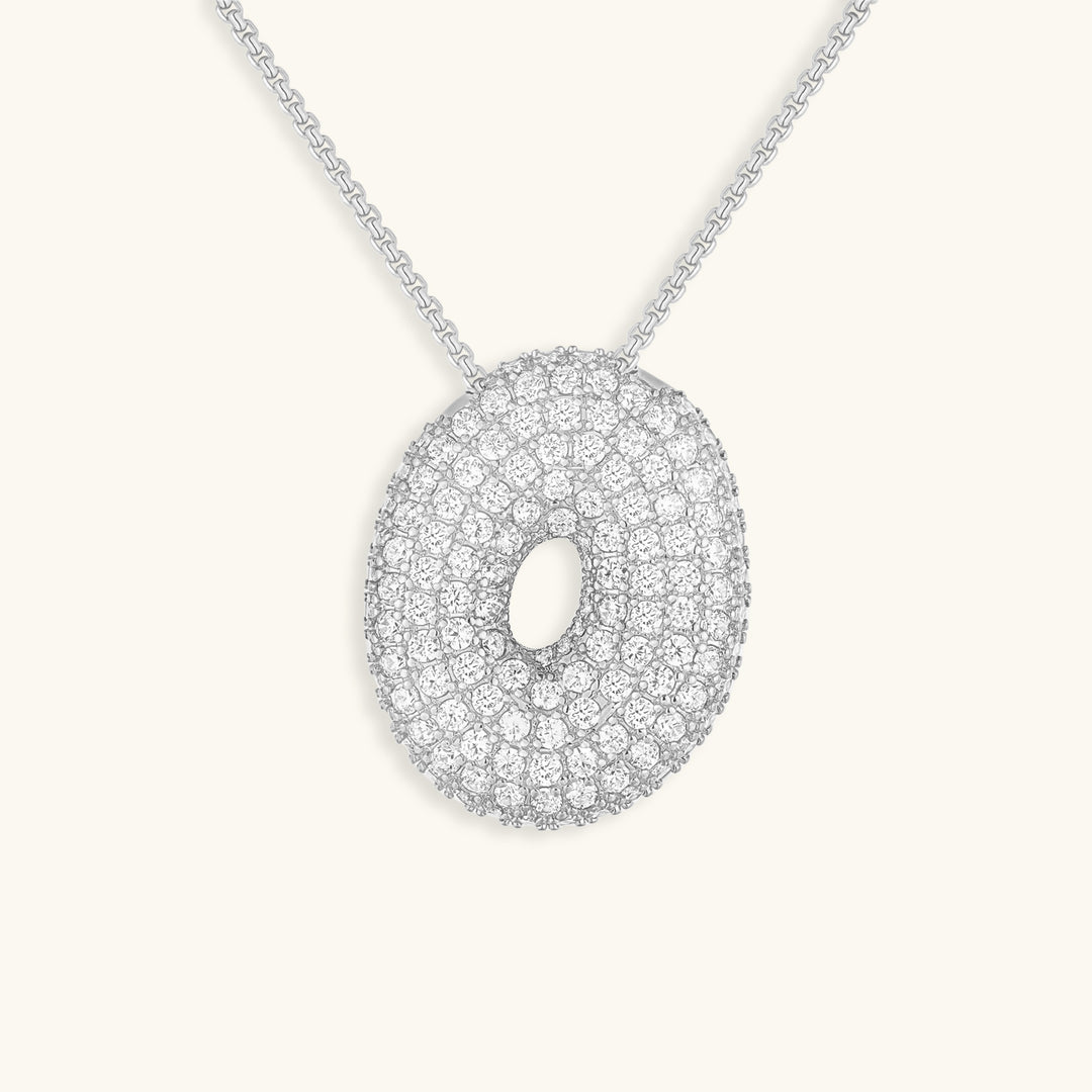 Collana Hailey con iniziale a palloncino