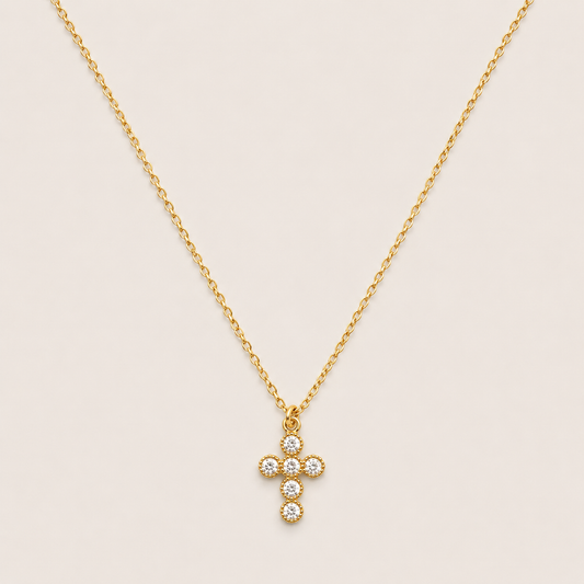 Collana Oceano con croce