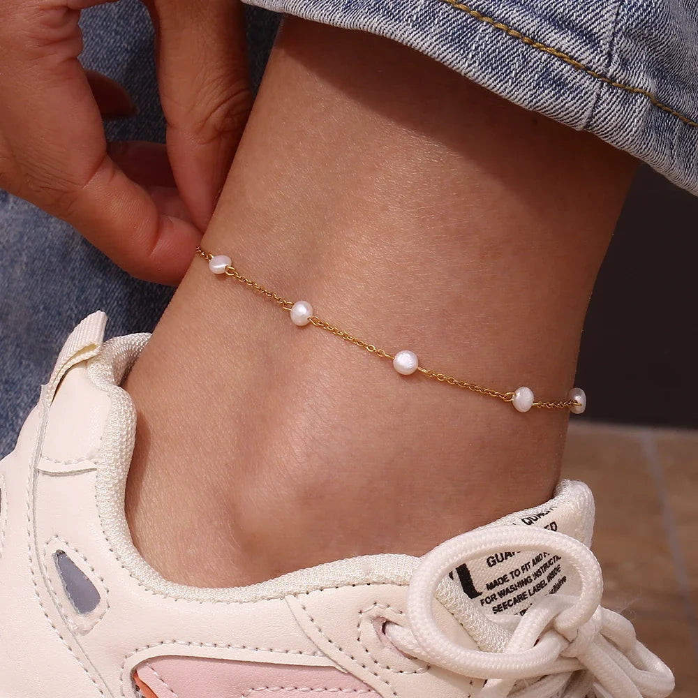 Cali Perla Anklet
