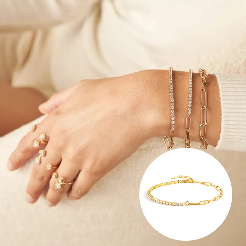 Fae Tennis Bracciale (Set)