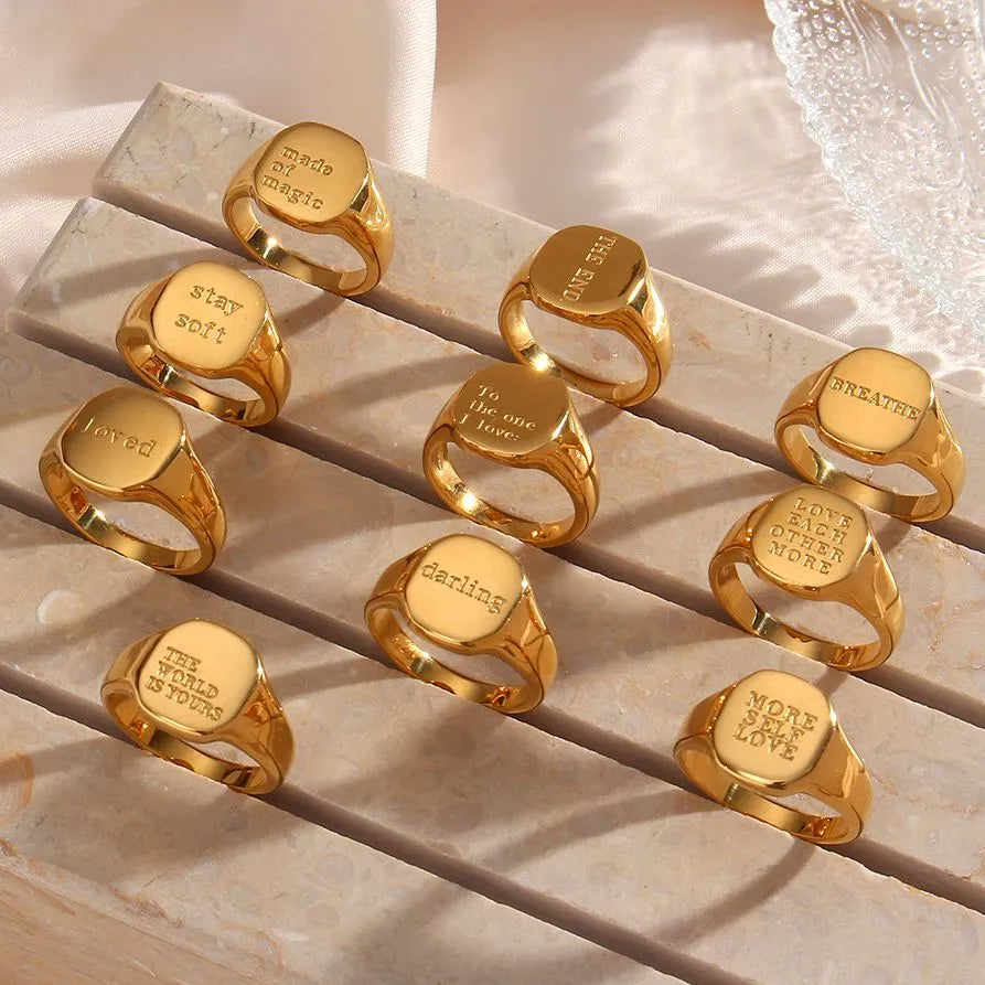 Anelli chevalier Ispirazione