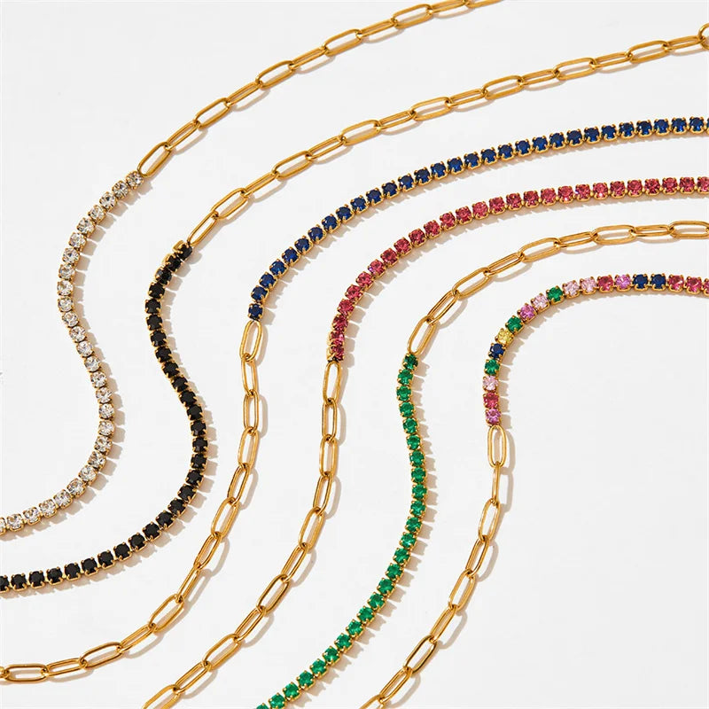 Fae Tennis Bracciale (Set)