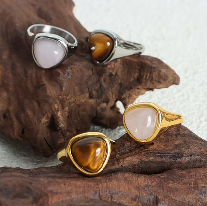 Alaula Gemstone Bold Anello (Set)