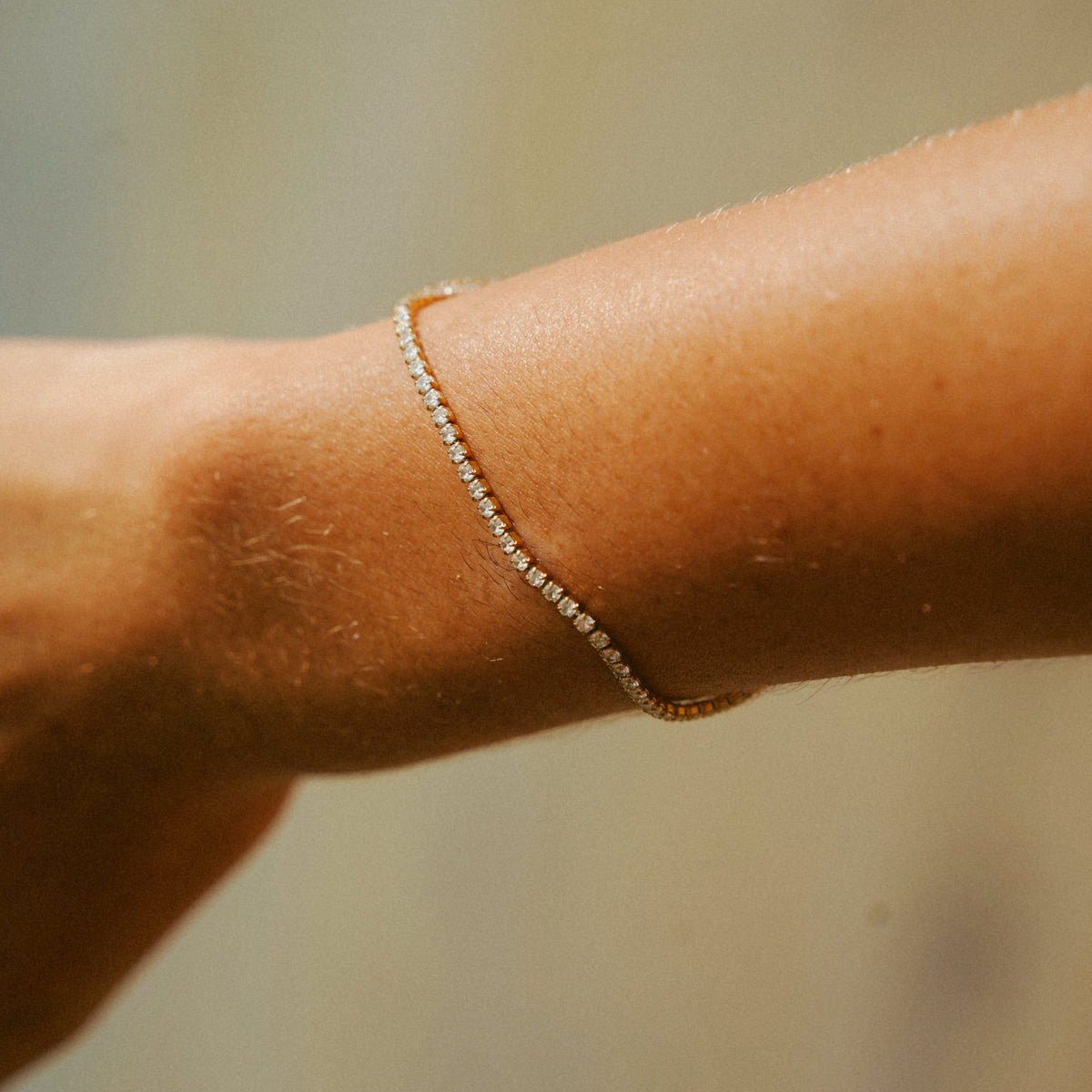 Melly Adjustable Tennis Bracciale