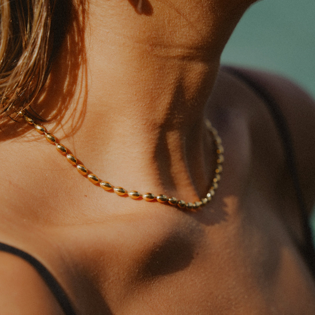 Collana Malaga con perline