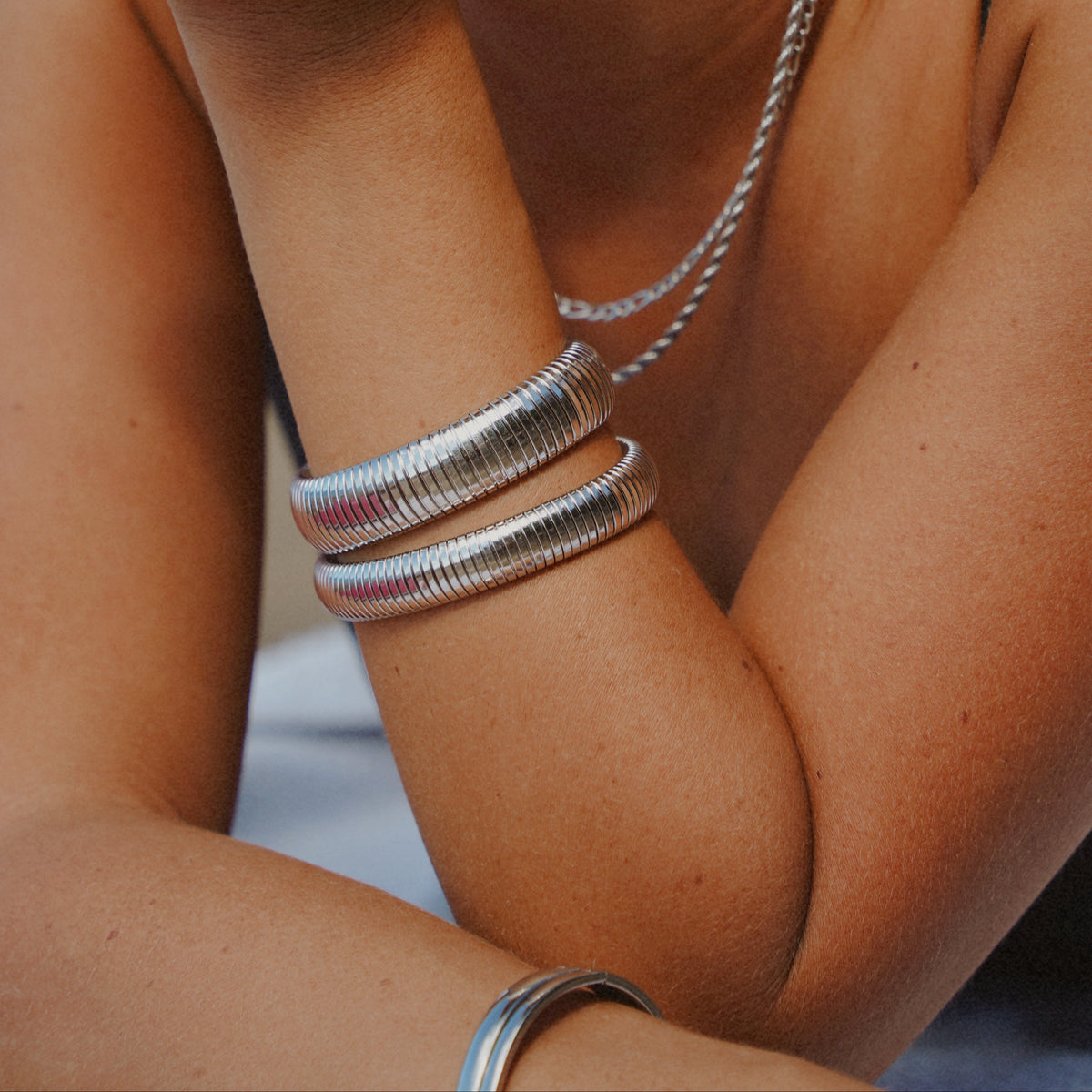 Bracciale rigido maxi Ibiza (Set)