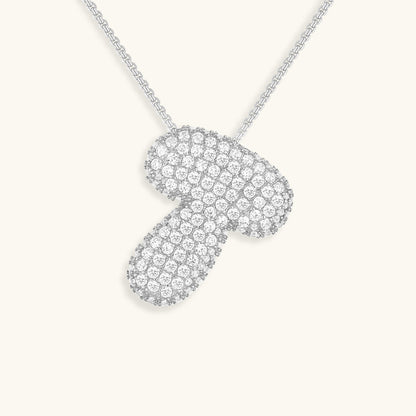 Collana Hailey con iniziale a palloncino
