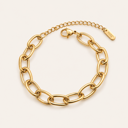 Tulum Chunky Paperclip Bracciale (Set)