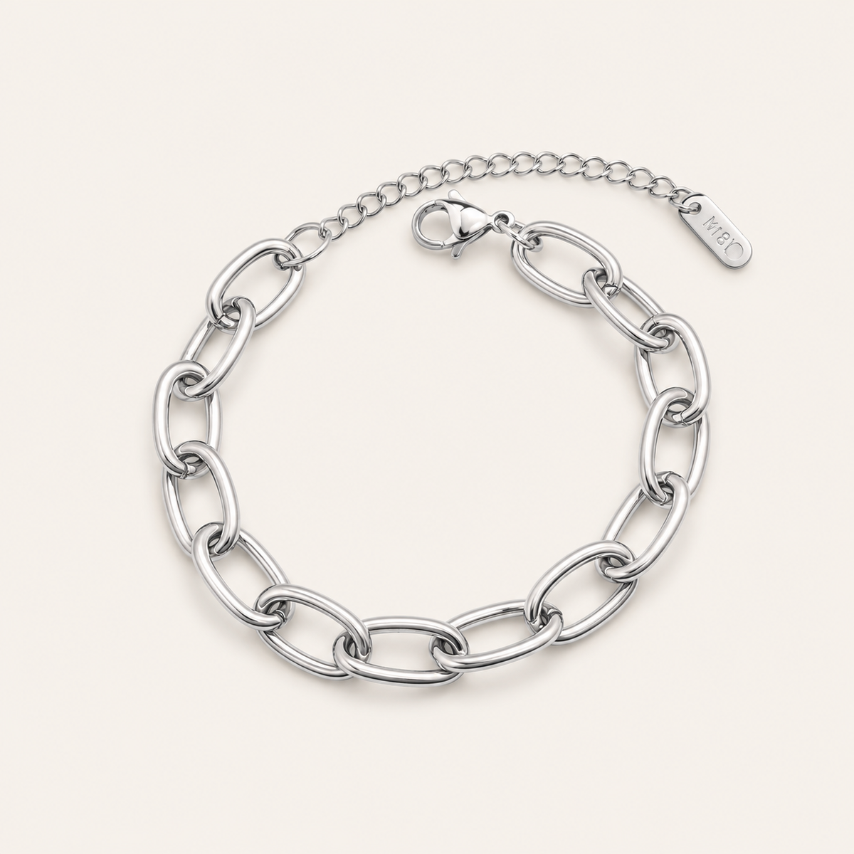Tulum Chunky Paperclip Bracciale (Set)