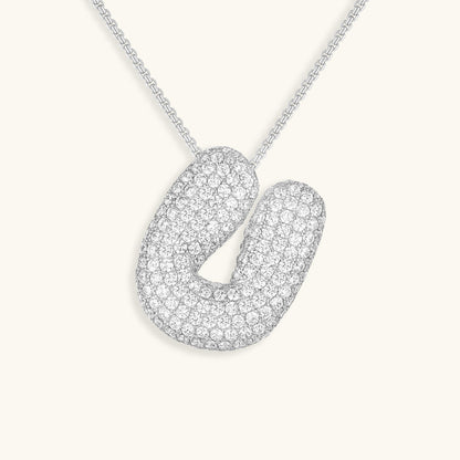 Collana Hailey con iniziale a palloncino