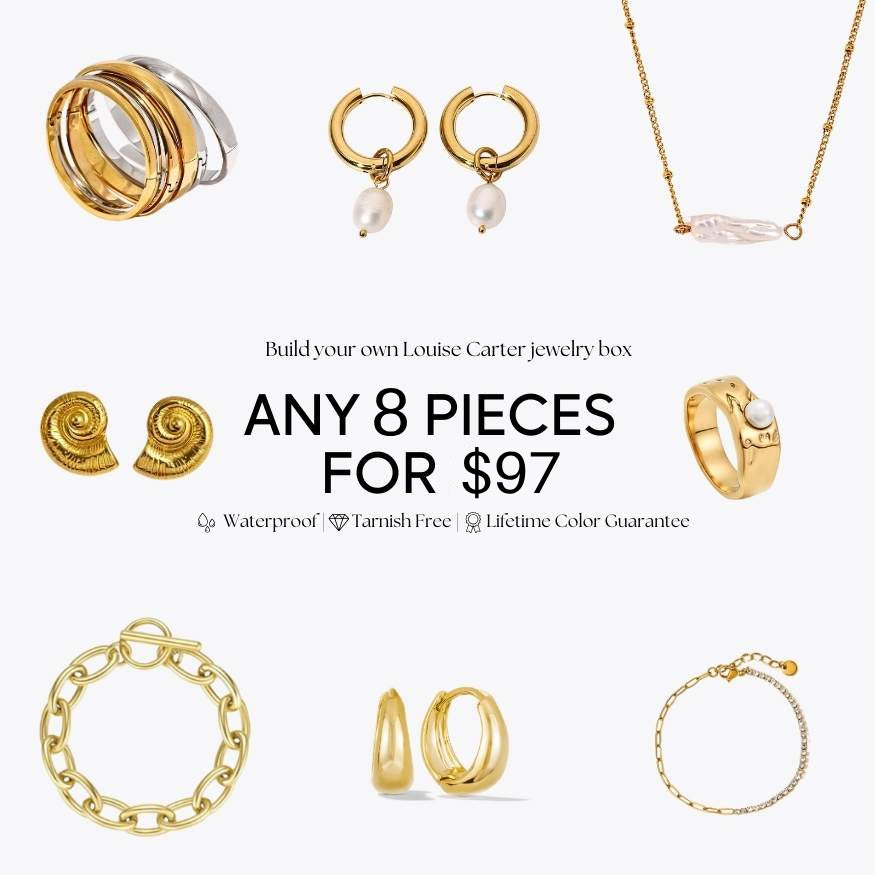 8 for $97 Impermeabile Jewelry Set