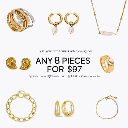 8 for $97 Impermeabile Jewelry Set