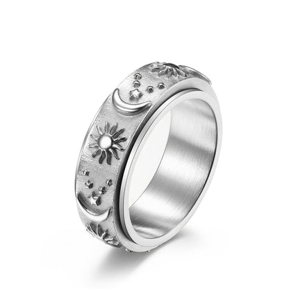 Anello girevole Celeste