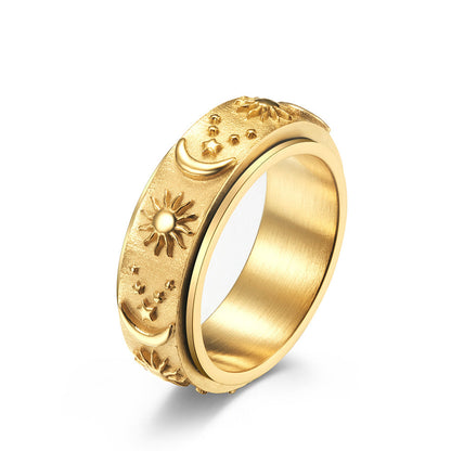 Anello girevole Celeste