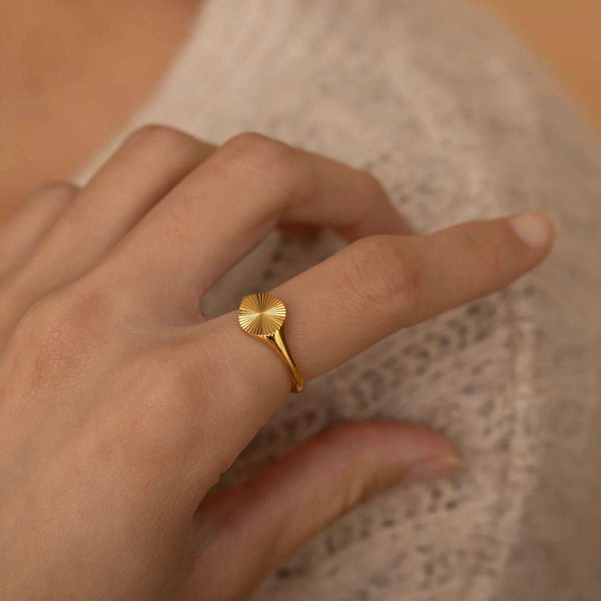 Anello Ellie® Raggi di sole nascente