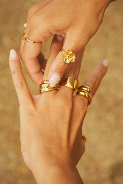 Pua Kala Floral Anello