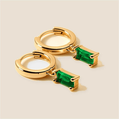 Bella Birthstone Huggies Orecchini
