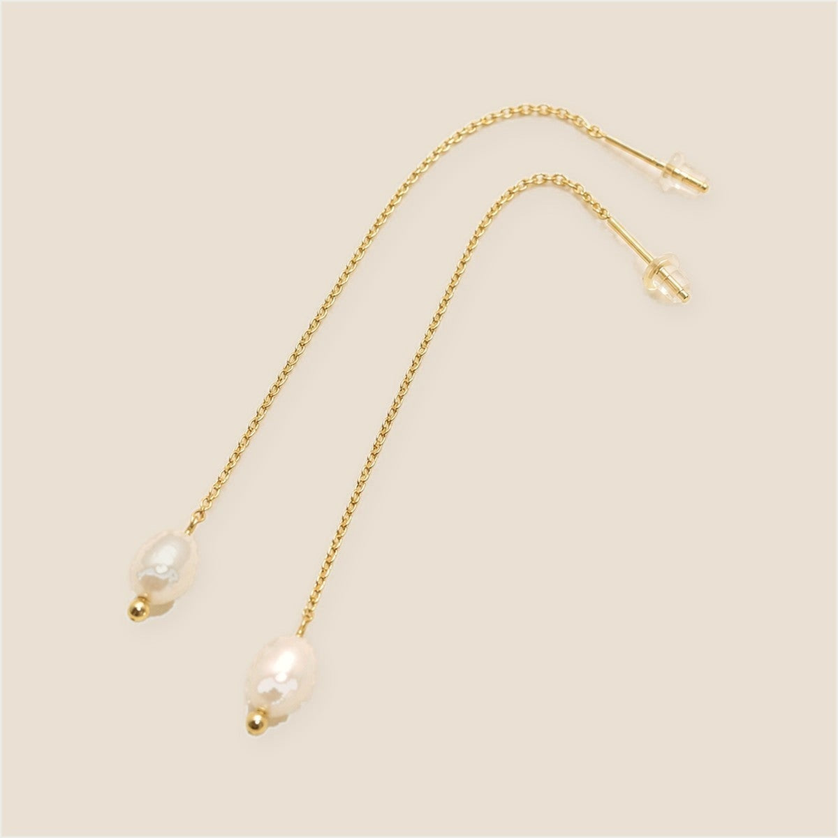Silk Perla Threader Orecchini