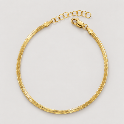 Angelica® Stainless Steel Spina di pesce Bracciale (Set)