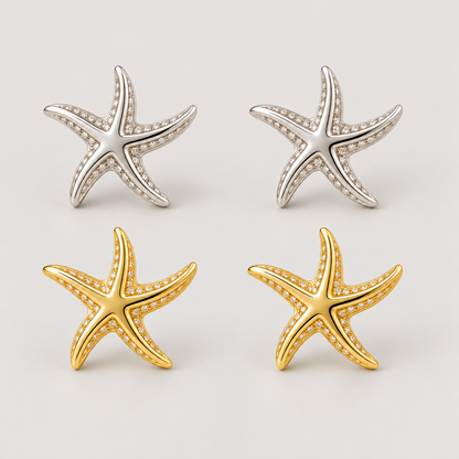 Mini Starfish Orecchini (Set)