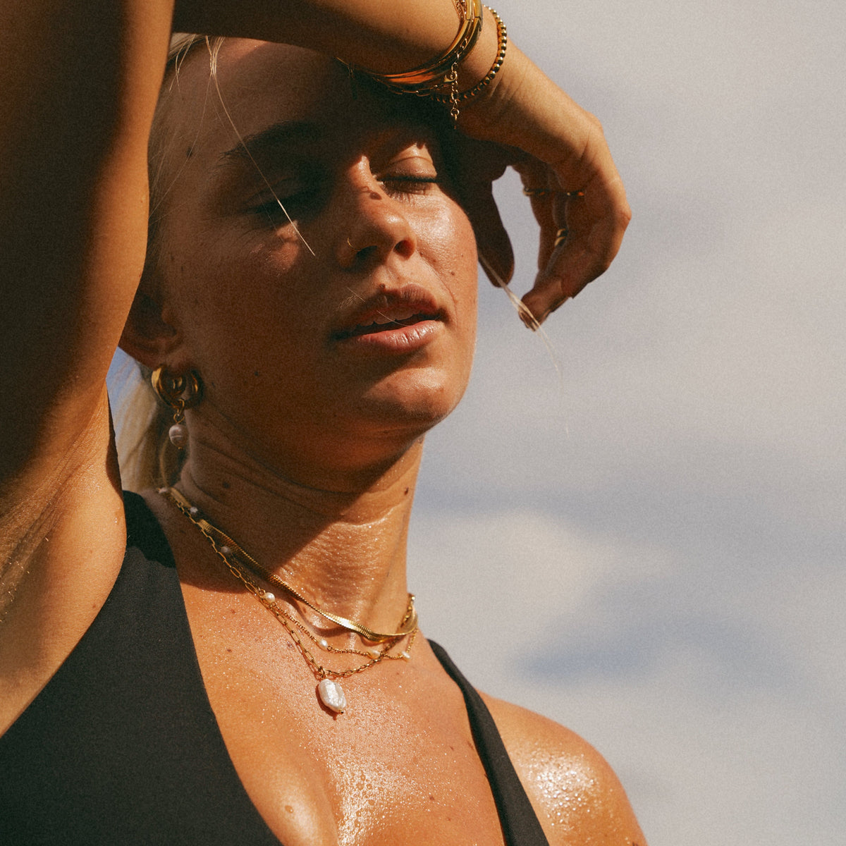 Hanalei Perla Coin Collana
